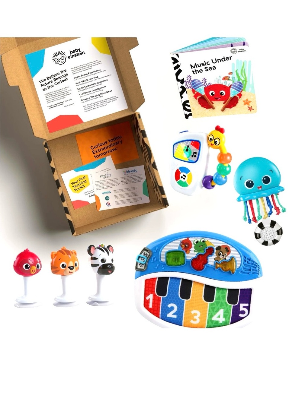 Baby Einstein Baby’s First Music Teacher Kit — 5 Developmental Toys *NEW*